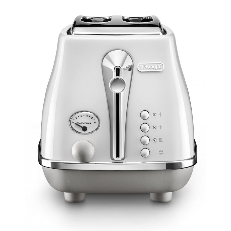 Delonghi Icona Capital 4 Slice Toaster - Sydney White